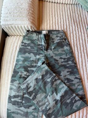 Camouflage Cargo Pants - Camo Print NWOT